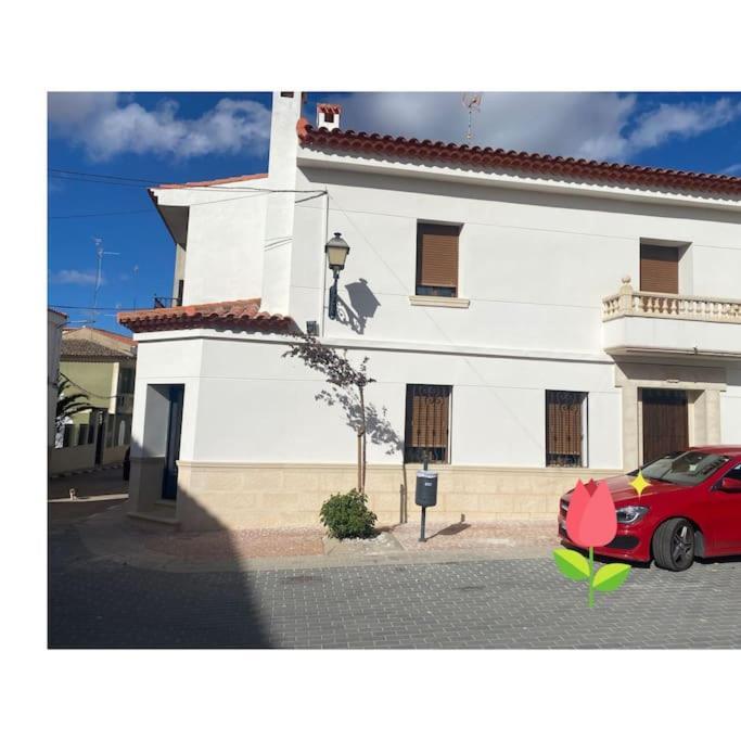 Vila Agradable Casa Con Chimenea Interior Y Barbacoa. Graja de Iniesta Exteriér fotografie