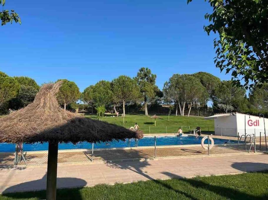 Vila Agradable Casa Con Chimenea Interior Y Barbacoa. Graja de Iniesta Exteriér fotografie